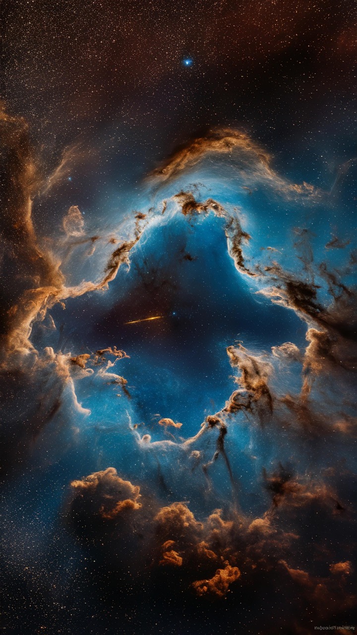 ai generated, astronomy, nebula, space, universe, galaxy, cosmos